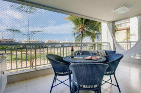 CONFORTÁVEL 3 SUÍTES AR COND, GOLF VILLE, Vista Campo de Golfo Lateral PISCINA - 1o Andar, 8 Pessoas, WIFI 200MB, 1km do BEACH PARK
